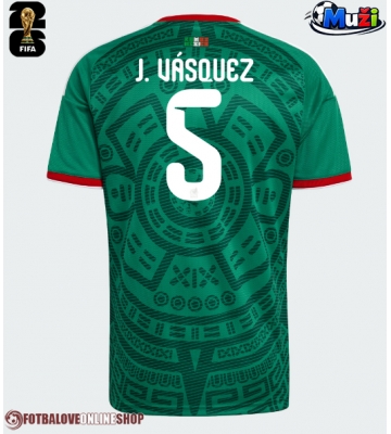 Mexiko Johan Vasquez #5 Domácí Dres MS 2026 Krátkým Rukávem